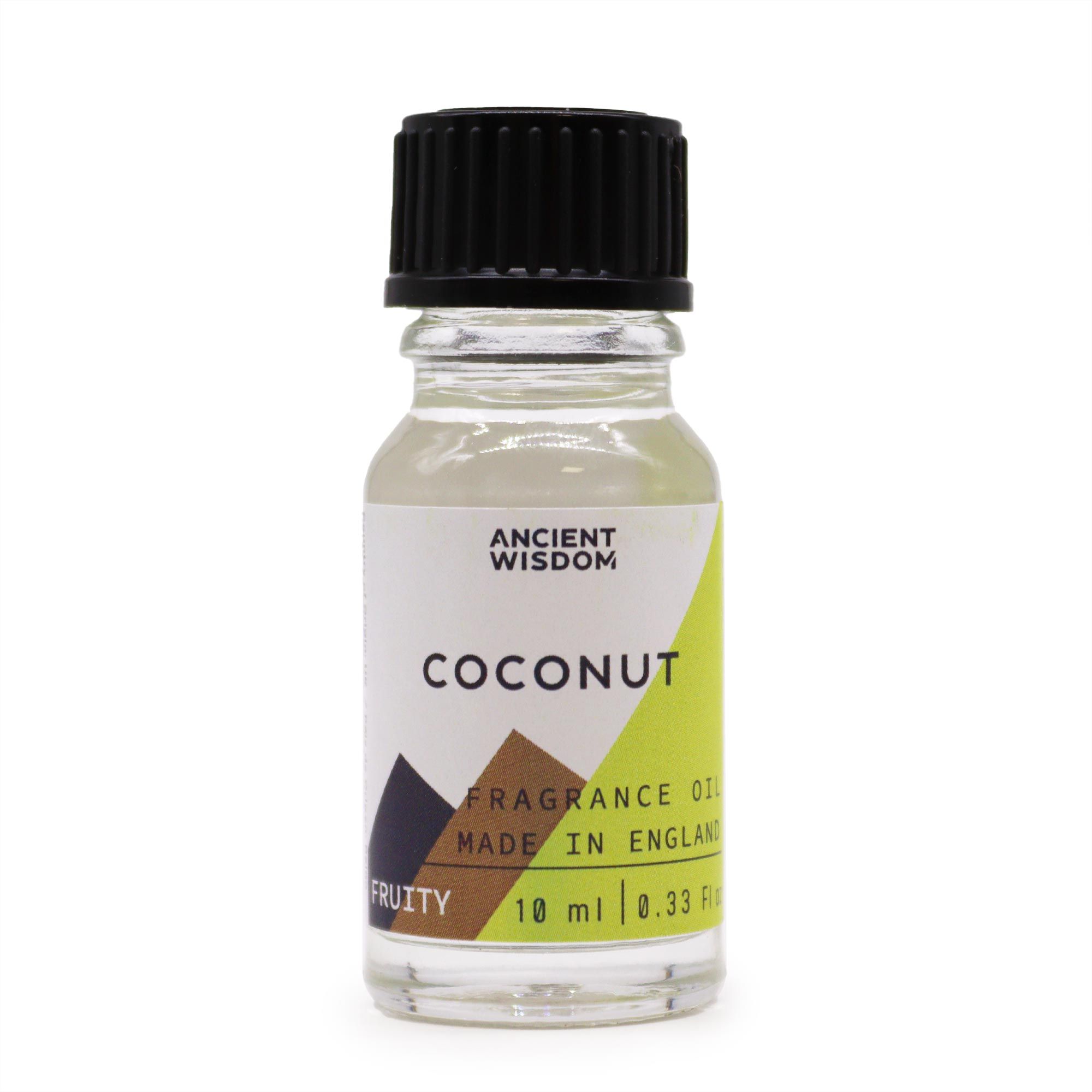 Mystical 10ml Coconut Fragrance Oil | Niffty Witchy Supplies UK in Oils & Wax Melts style, charmed onyx mandrake litha for magical wardrobes and sacred spac