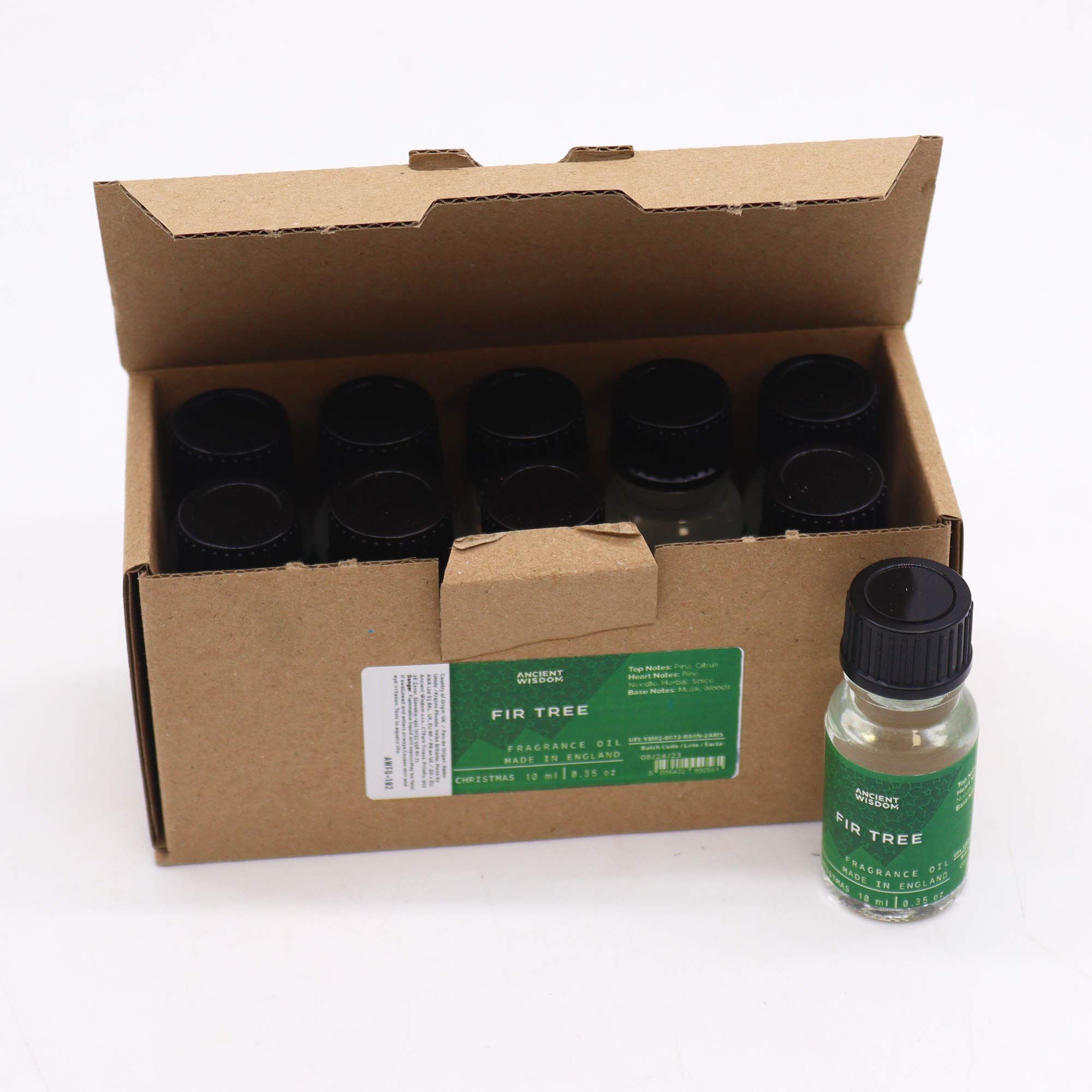 Enchanted Fir Tree Fragrance Oil 10ml | Niffty Witchy Supplies UK in Oils & Wax Melts style, tarot midnight nocturnal velvet from a spellbound witchy collec