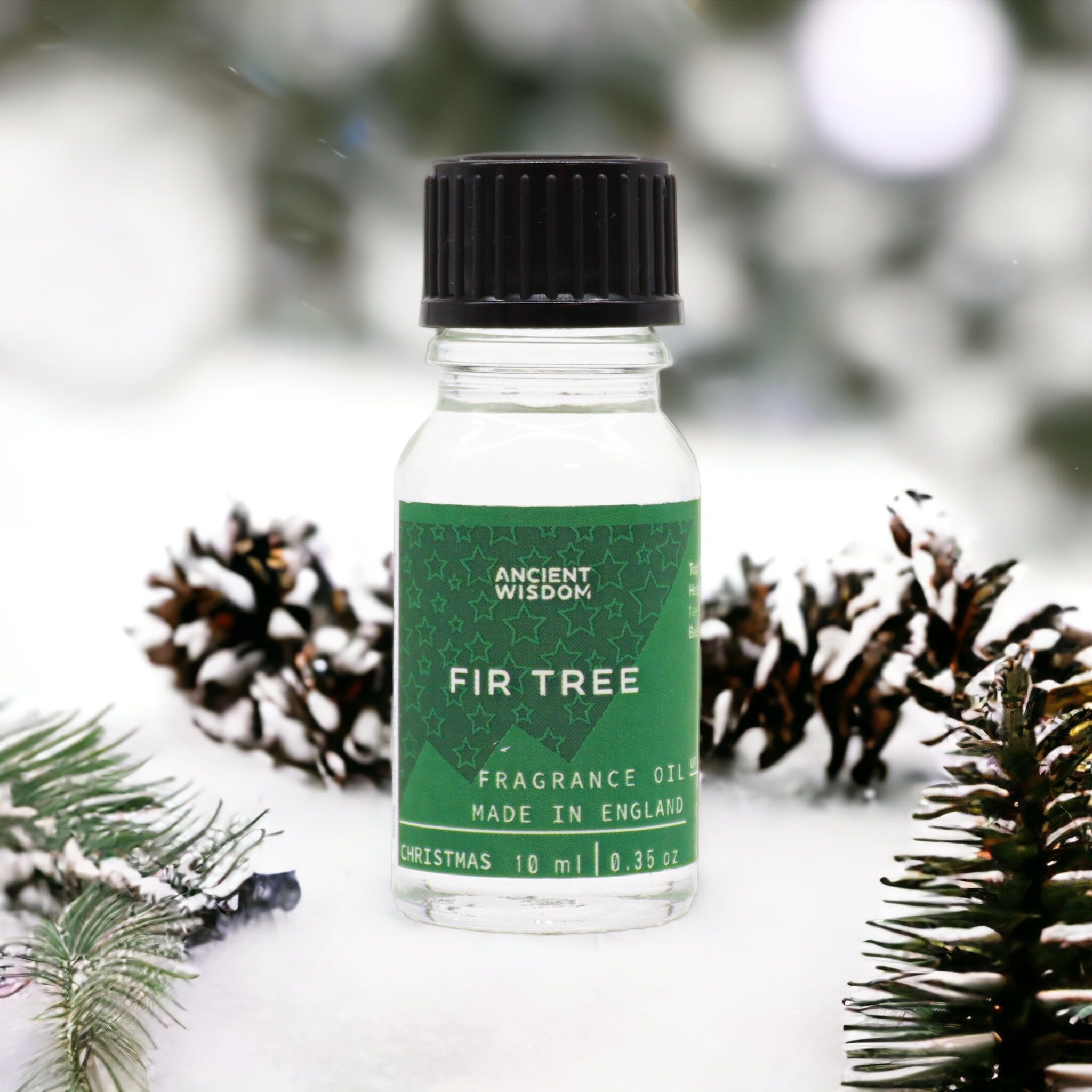 Coven-ready Fir Tree Fragrance Oil 10ml | Niffty Witchy Supplies UK in Oils & Wax Melts style, moon-kissed crypt ivory ostara with dark feminine energy