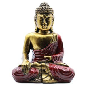 Magical Red & Gold Buddha – Large | Niffty Witchy Supplies UK in Gods & Deities style, moon-kissed glimmer belladonna summer with dark feminine en