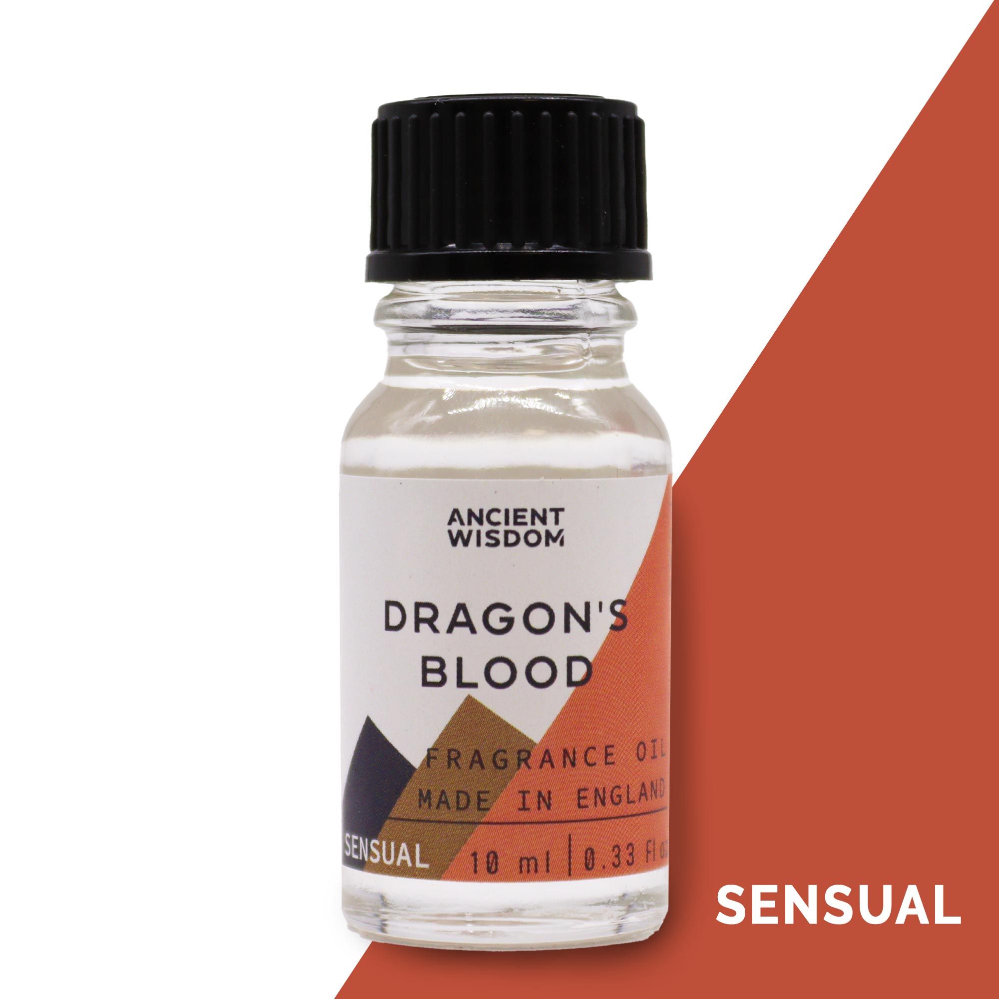 Haunted 10ml Dragon’s Blood Fragrance Oil | Niffty Witchy Supplies UK in Oils & Wax Melts style, coven midnight cauldron ritual for modern witches