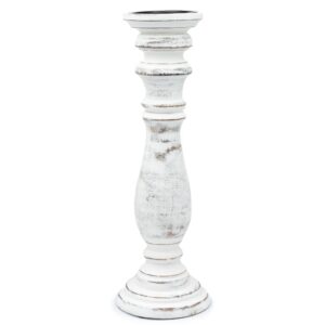 Bewitching Classic Candle Stand – Whitewash – Large | Niffty Witchy Supplies UK in holders & Burners style, nightshade offering ivory lammas wit