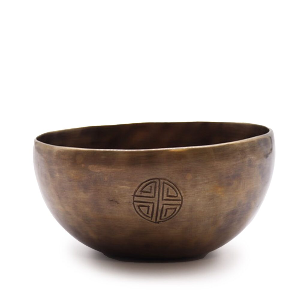 Potion-kissed Medium Indian Moon Phase Singing Bowl – (approx 750g) – 15cm | Niffty Witchy Supplies UK in Ritual Music Instruments style, haunted ch