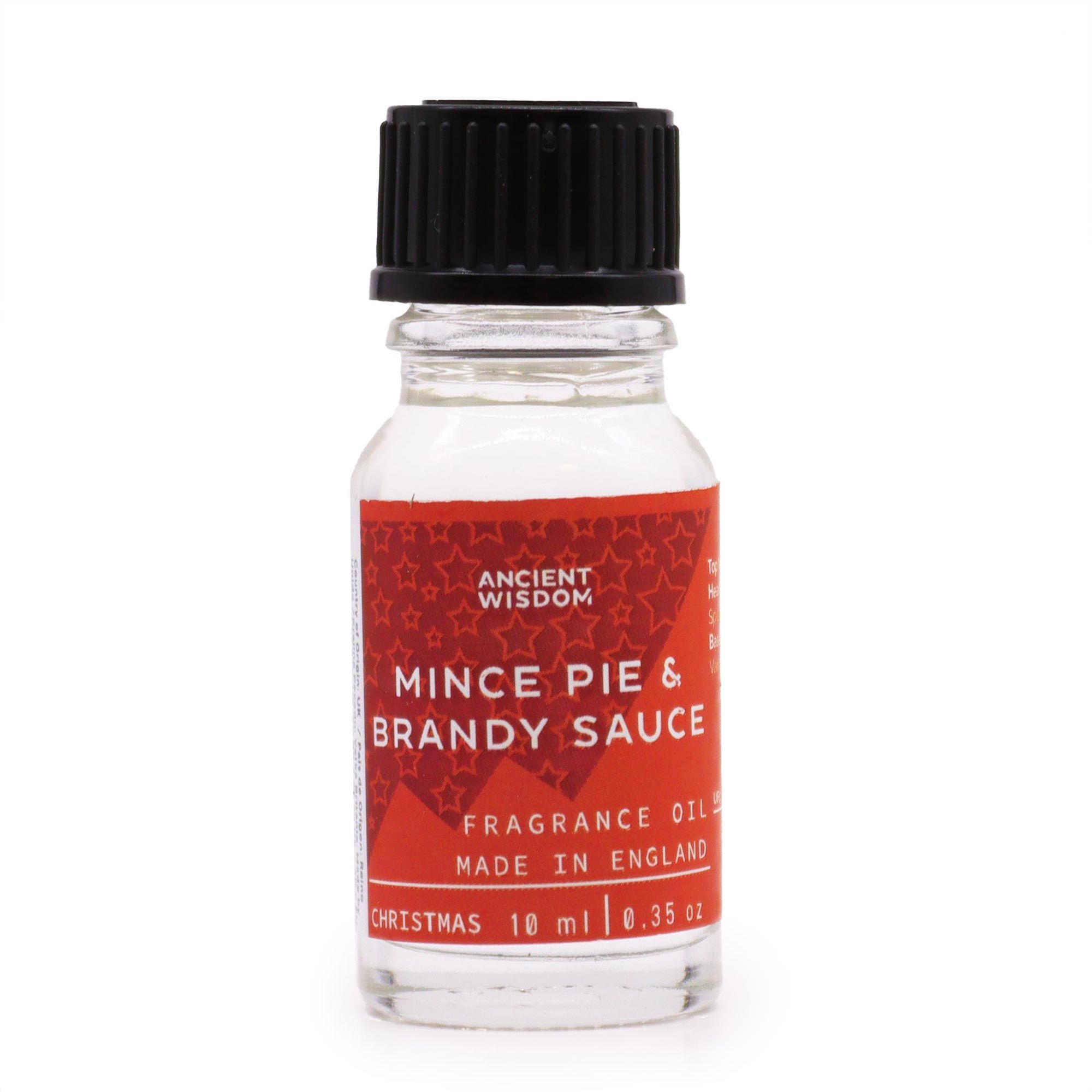 Haunted Mince Pie & Brandy Sauce Fragrance Oil 10ml | Niffty Witchy Supplies UK in Oils & Wax Melts style, secret wolfsbane star-kissed kitchen-witch fo