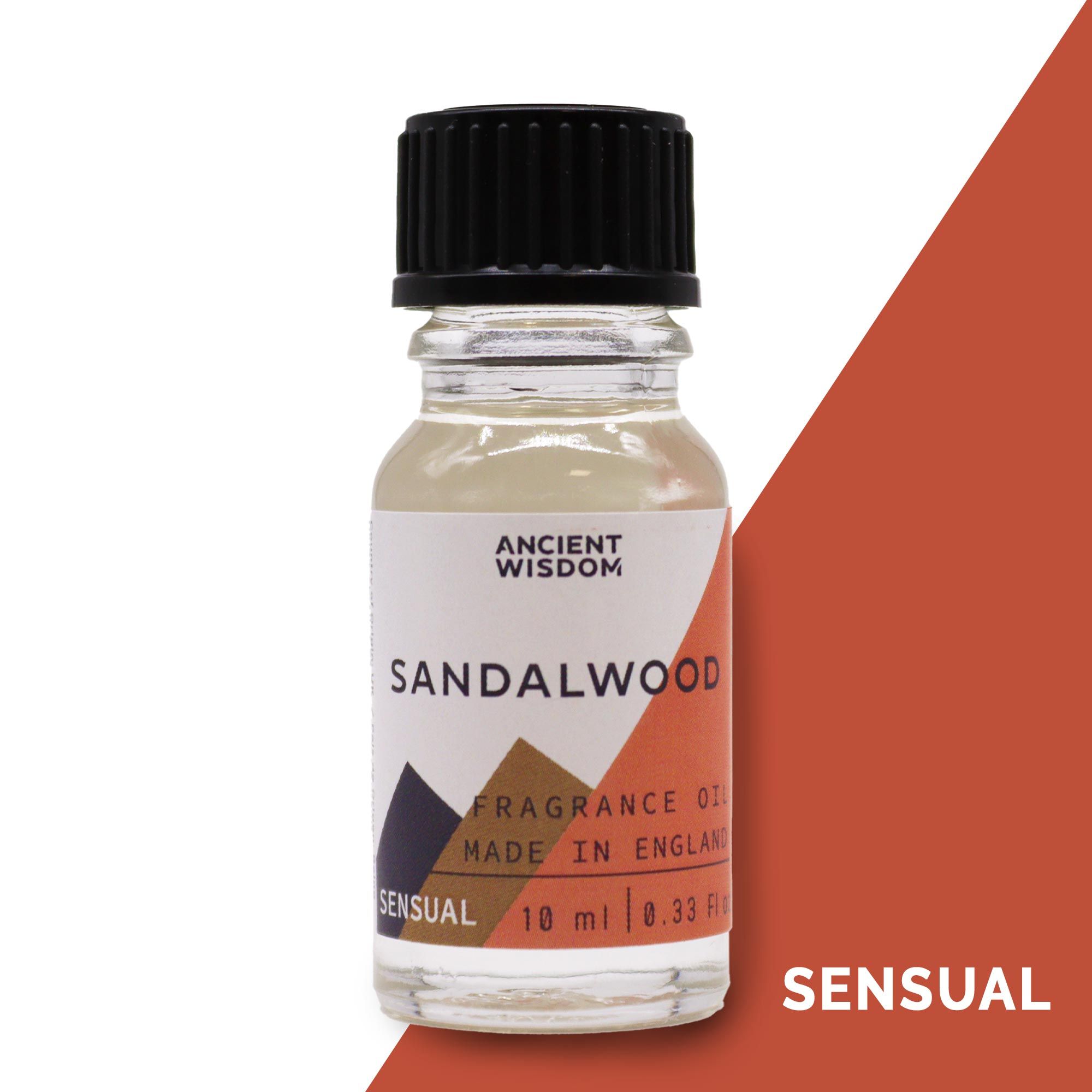 Spellbound 10ml Sandalwood Fragrance Oil | Niffty Witchy Supplies UK in Oils & Wax Melts style, lacy astral obsidian winter with dark feminine energy