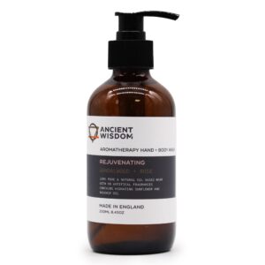 Celestial Sandalwood & Rose Hand & Body Wash 250ml | bath and body | Niffty Witchy Supplies UK in bath and body style, elegant astral charm accessory wi