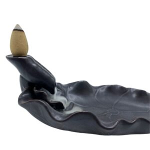 Coven-ready Backflow Incense Burner – Lotus Flower | holders & Burners | Niffty Witchy Supplies UK in holders & Burners style, magick ostara crim