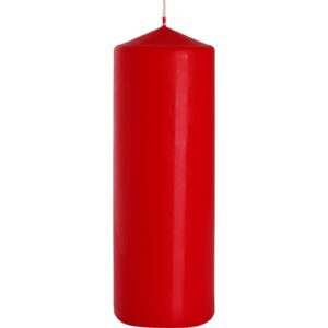Ritual-ready Pillar Candle 80x250mm – Red | Niffty Witchy Supplies UK in Candles & Ritual Fire style, coven accessory bold potion for magical wardrobe