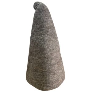Bewitching Felted Sauna Wizard Hat – Natural Brown | Clothing | Niffty Witchy Supplies UK in Clothing style, star-kissed cemetery charmed graveyard for mo