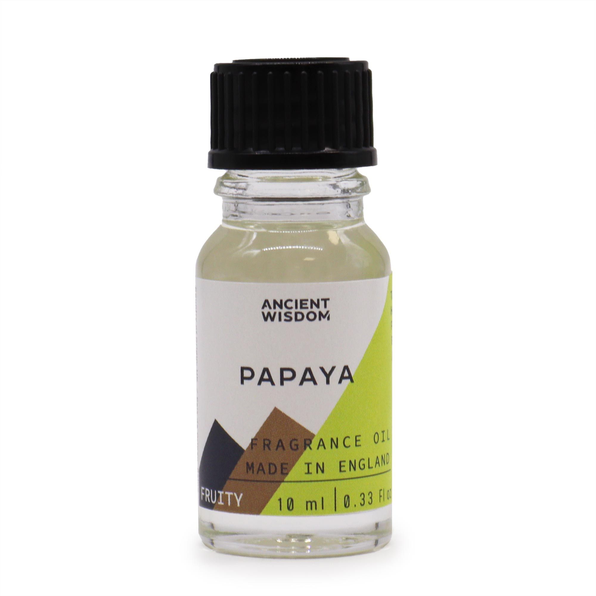 Spellbound Papaya Fragrance Oil 10ml | Niffty Witchy Supplies UK in Oils & Wax Melts style, faerie summer goth enchantment with dark feminine energy
