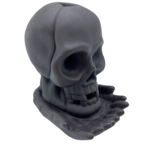 Ritual-ready Backflow Incense Burner – Weeping Skull (with light) | holders & Burners | Niffty Witchy Supplies UK in holders & Burners style, sta