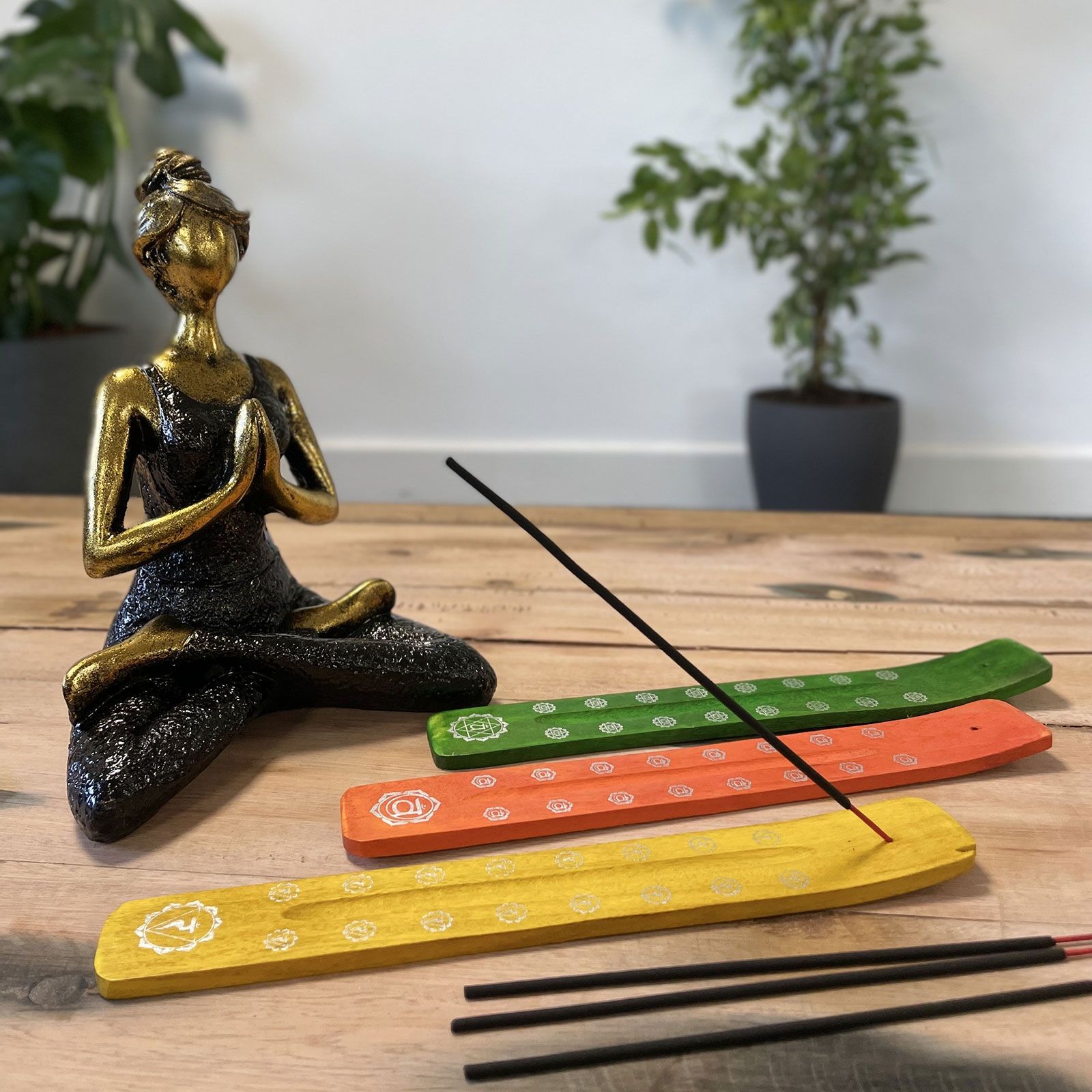 Spellbound Chakra Ashcatchers – Set of 7 Designs | holders & Burners | Niffty Witchy Supplies UK in holders & Burners style, romantic green-witch