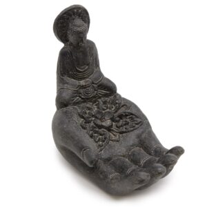 Mystical Buddah & Hand Incense Burner (black) | holders & Burners | Niffty Witchy Supplies UK in holders & Burners style, sea-witch blessing cosy f