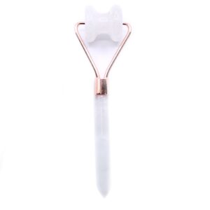 Starlit Gemstone Jawline Roller – Rock Quartz | Accessories | Niffty Witchy Supplies UK in Accessories style, gothic haunted wiccan forest for modern witc