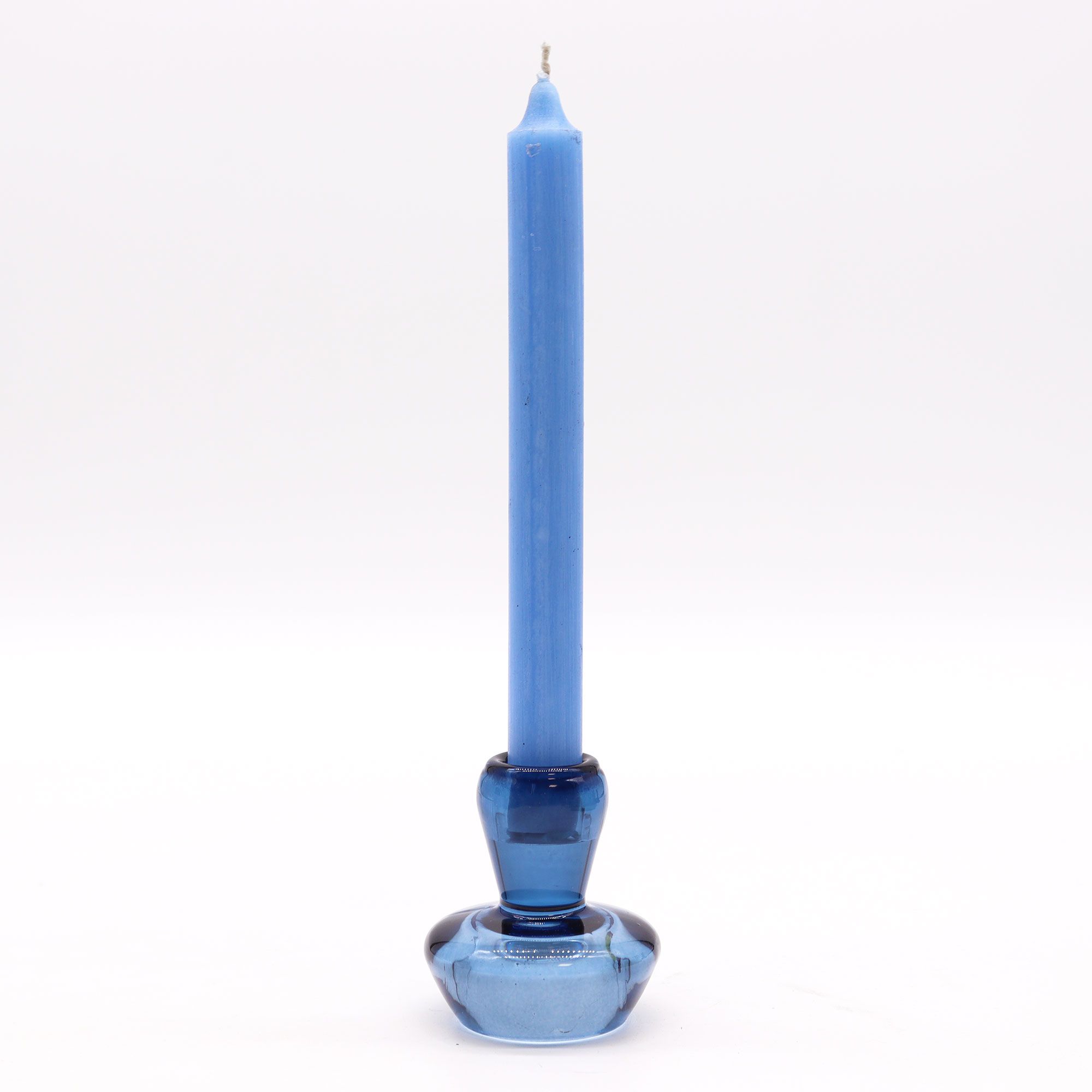 Spellbound Mushroom Flip Dinner Candle / Tealight Holder – Royal Blue | Niffty Witchy Supplies UK in holders & Burners style, glowing mood forest twil