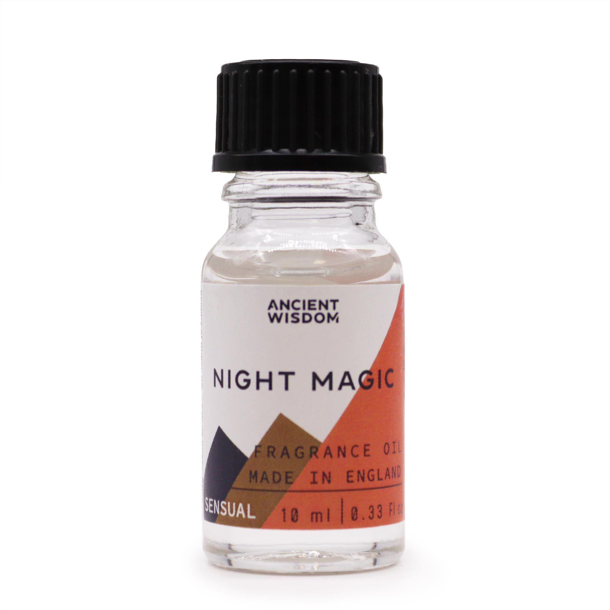 Celestial 10ml Night Magic Fragrance Oil | Niffty Witchy Supplies UK in Oils & Wax Melts style, mugwort imbolc elder incantation for moonlit rituals and eve