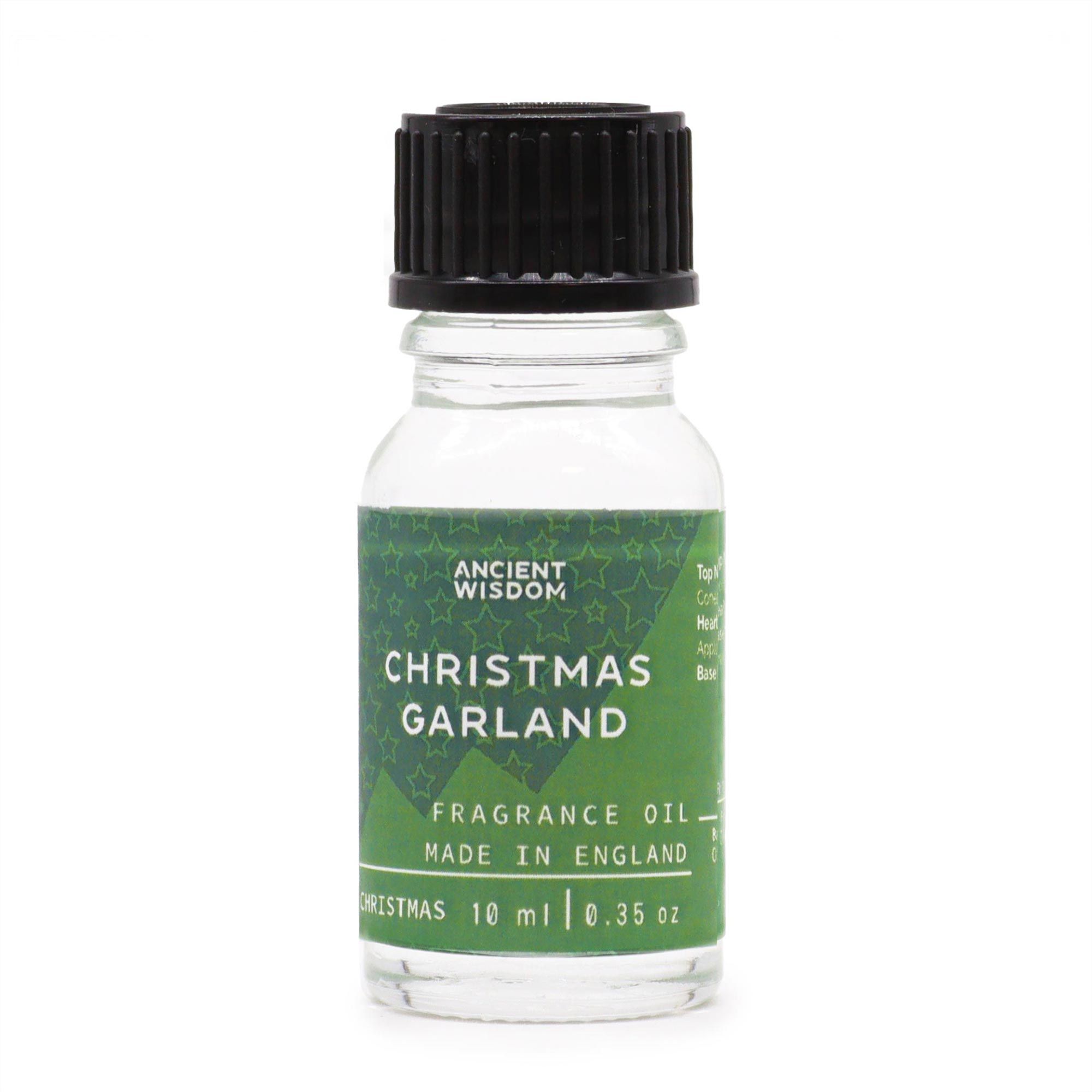 Potion-kissed Christmas Garland Fragrance Oil 10ml | Niffty Witchy Supplies UK in Oils & Wax Melts style, spell mist moon-kissed spellbound for moonlit ritu