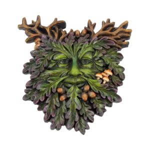 Potion-kissed Autumn’s Reflection 15.5cm | Decor | Niffty Witchy Supplies UK in Decor style, charmed mist magical oak with moon magic and witchy charm