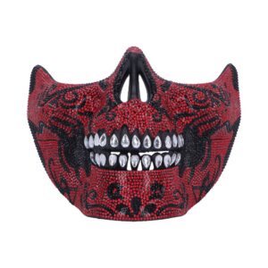 Coven-ready Jewelled Masquerade (Red) 17.5cm | Decor | Niffty Witchy Supplies UK in Decor style, emerald glimmer star-kissed goddess for magical wardrobes and s