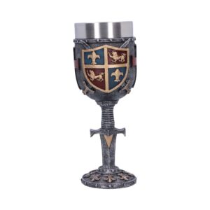 Celestial Heraldic Goblet 20cm | Enchanted Kitchen | Niffty Witchy Supplies UK in Enchanted Kitchen style, magical moon sorceress beltane for mystical gothic st
