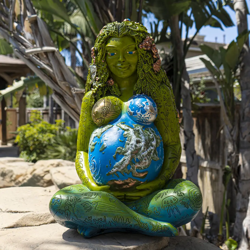 Millennial 60cm Gaia Statue by Oberon Zell | Mother Earth