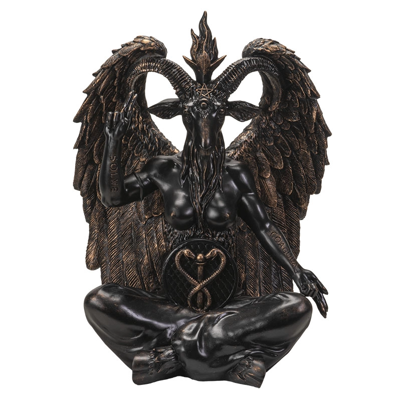Large 60cm Baphomet Statue | Occult & Gothic Ornament - Image 2