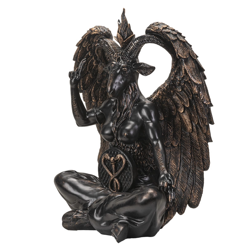 Large 60cm Baphomet Statue | Occult & Gothic Ornament - Image 3