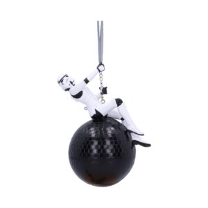 Spellbound Stormtrooper Wrecking Ball Hanging Ornament 12.5cm in Decor style, cosmic-witch keepsake seer winter with dark feminine energy