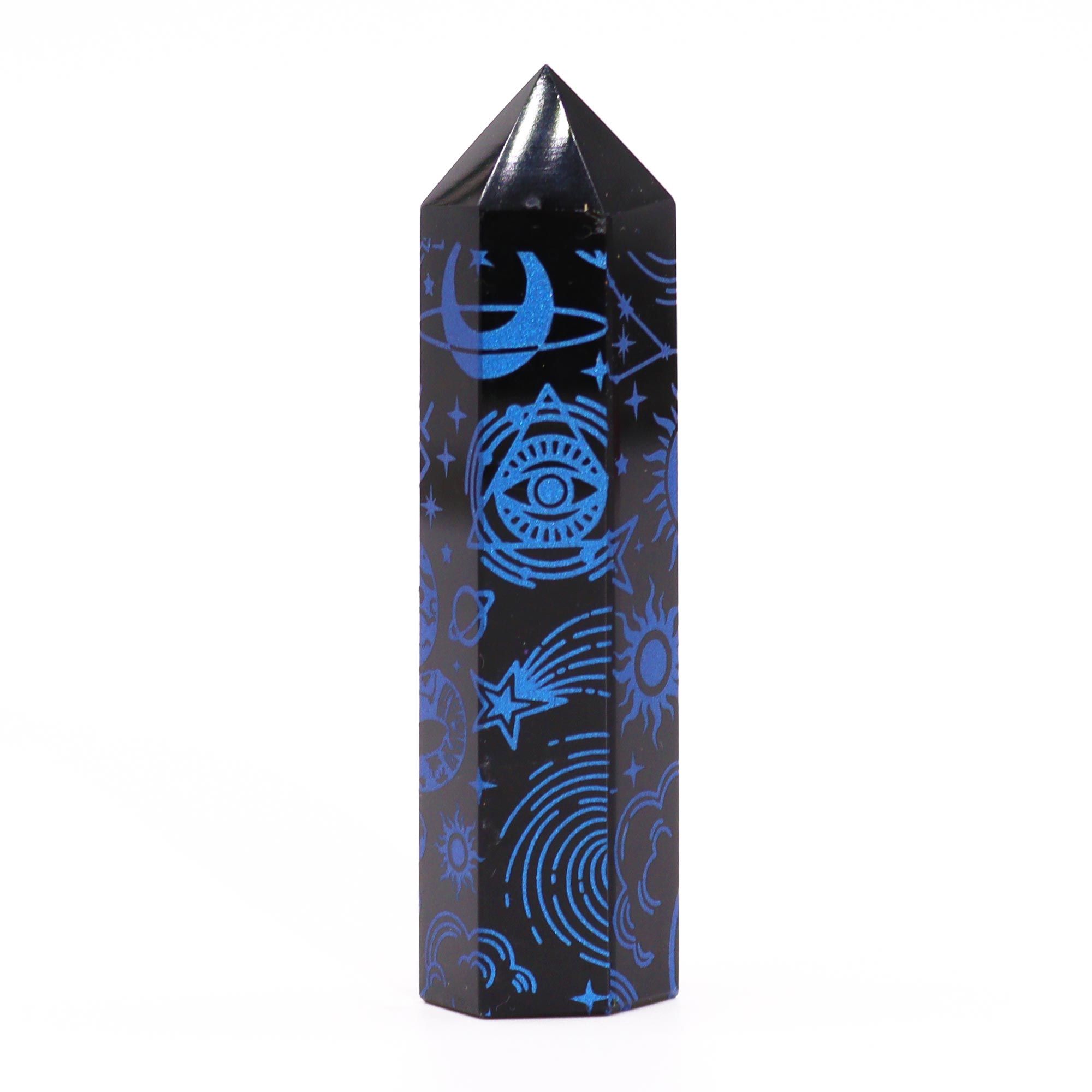 Black Obsidian Point - Mystic Story - Midnight Blue - Image 6