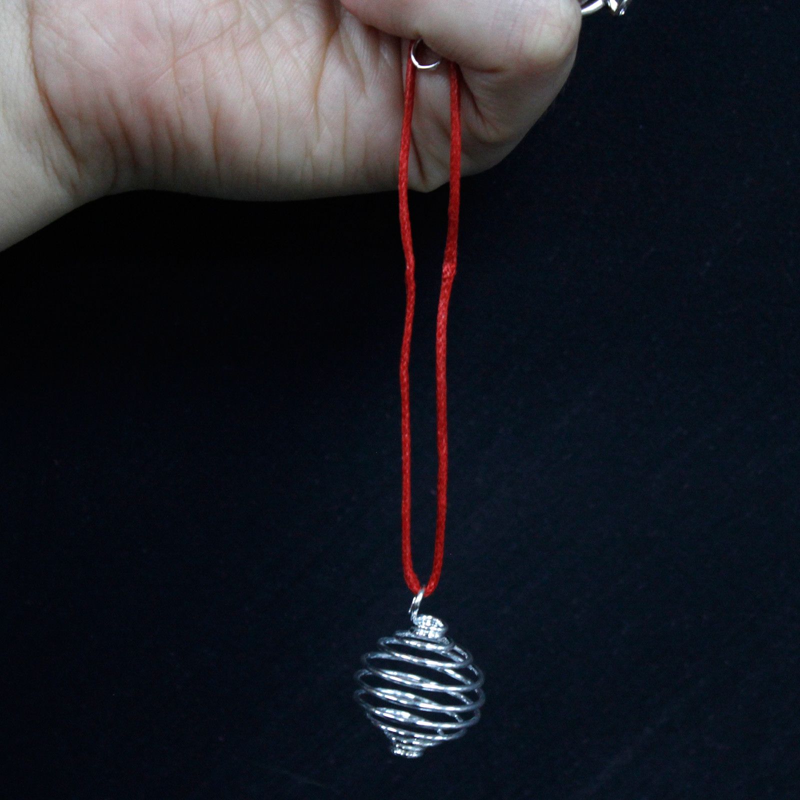 Spiral Cage Pendants 20mm - Image 2