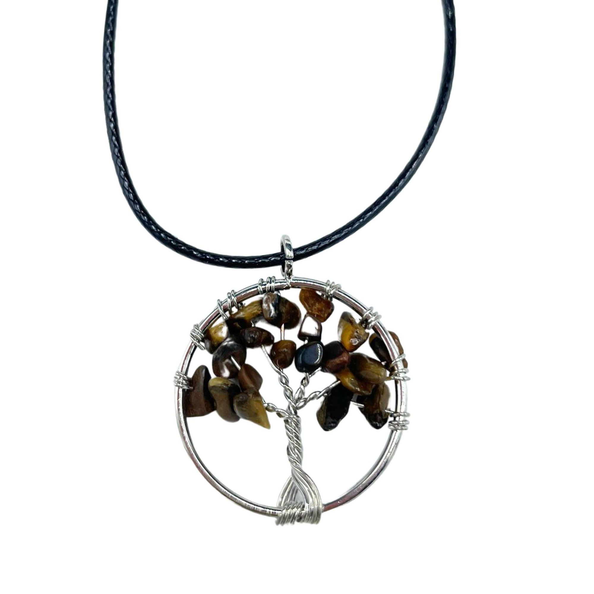 Tree of Life Pendant - Tiger Eye - Image 5
