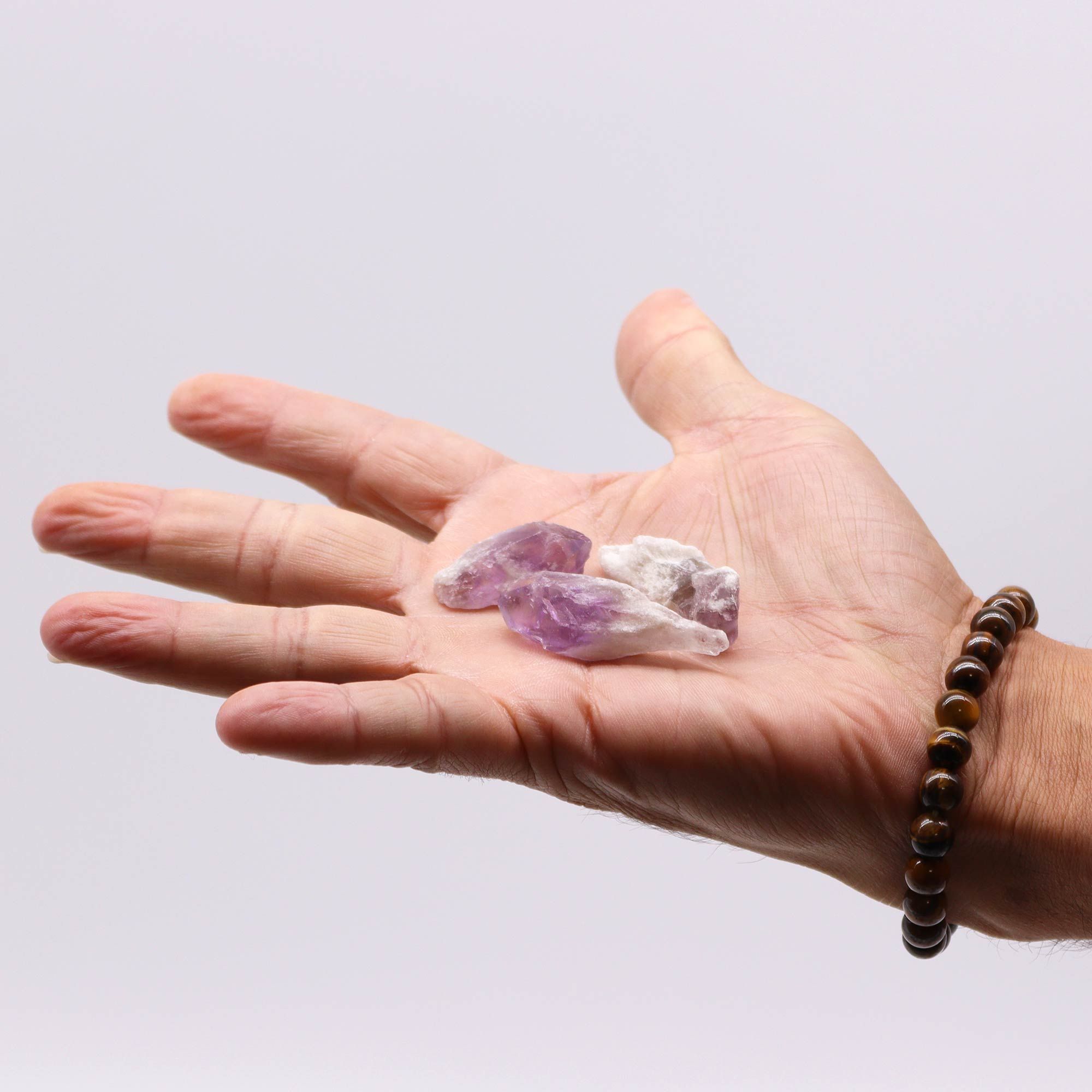 Raw Crystals (500gm) - Amethyst Rough Points - Image 3