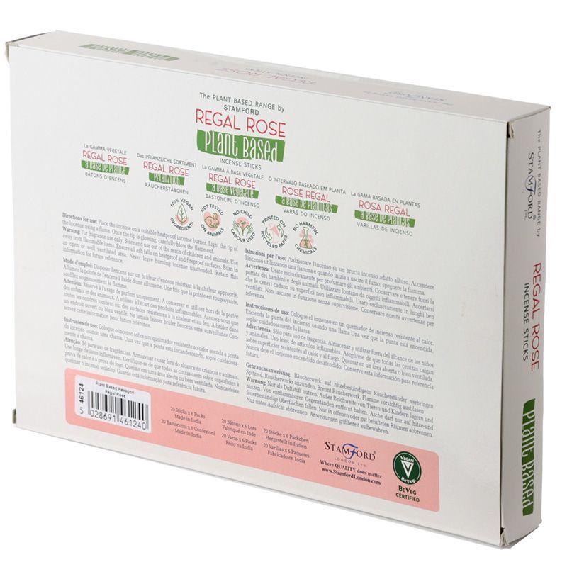 Plant Based Incense Sticks - Regal Rose - Image 2