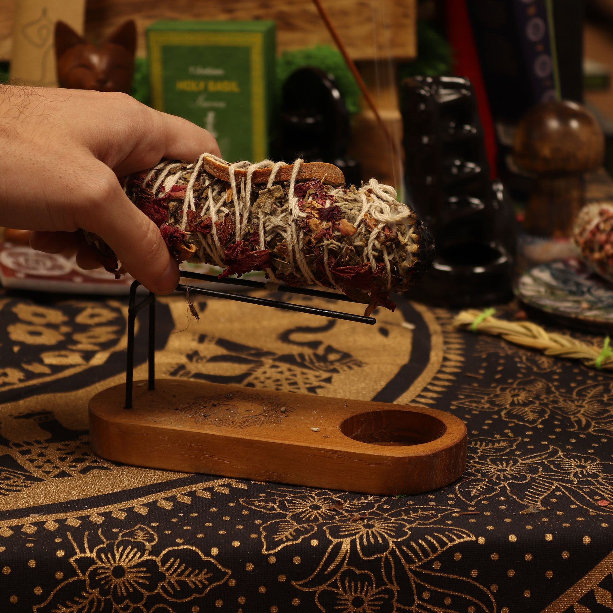 Banjara Smudge - Vetiver and Pachuli - Image 3