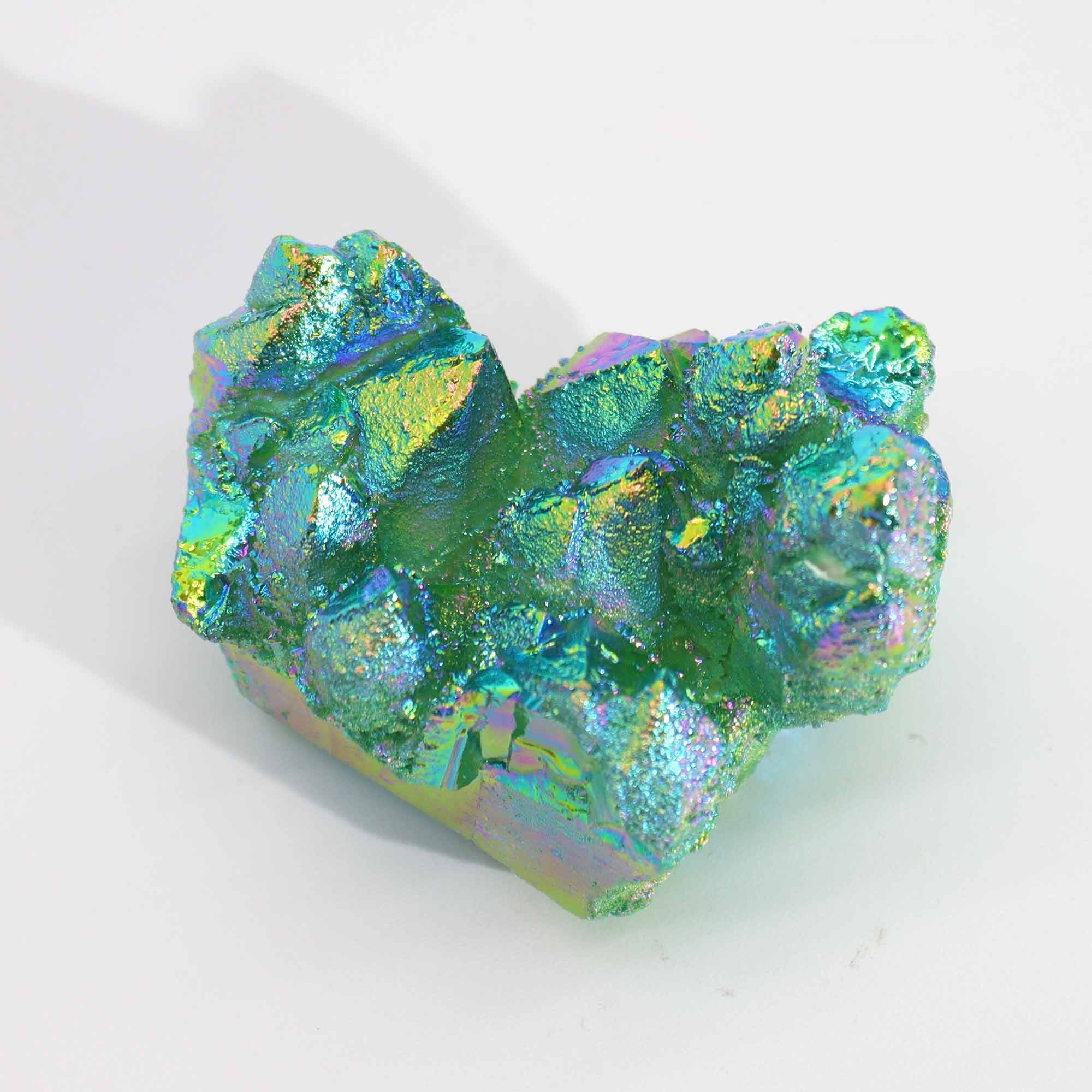 Med Enhanced Quartz - Aura Green Flame Quartz - Image 2