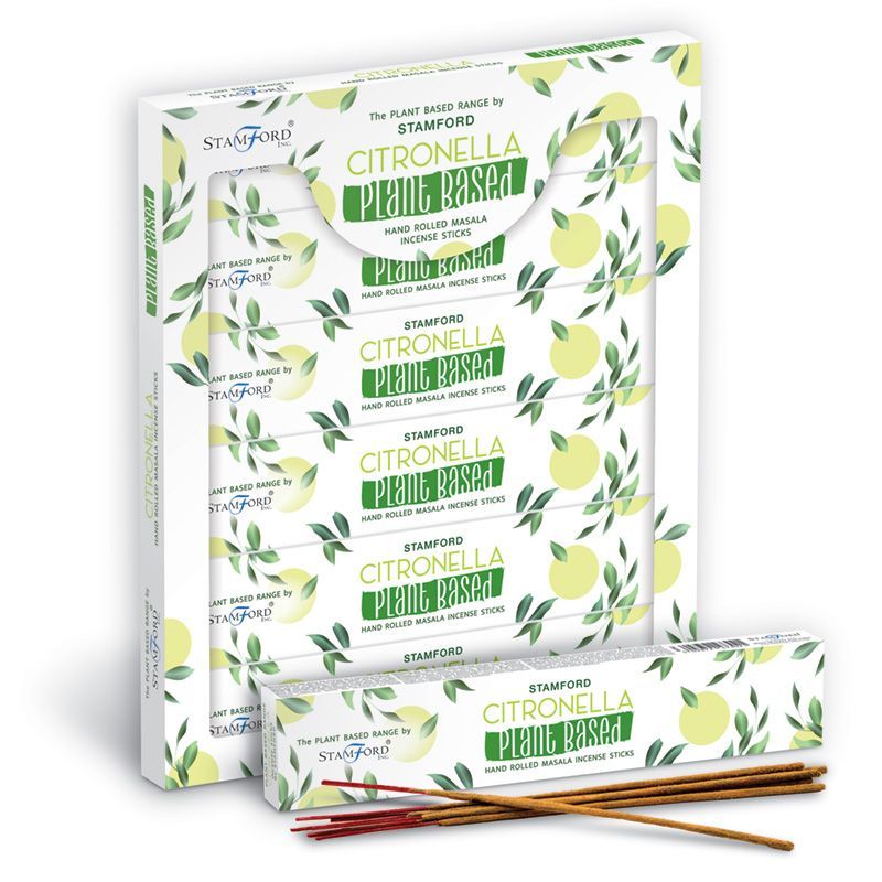 Plant Based Masala Incense Sticks - Citronella - Image 2