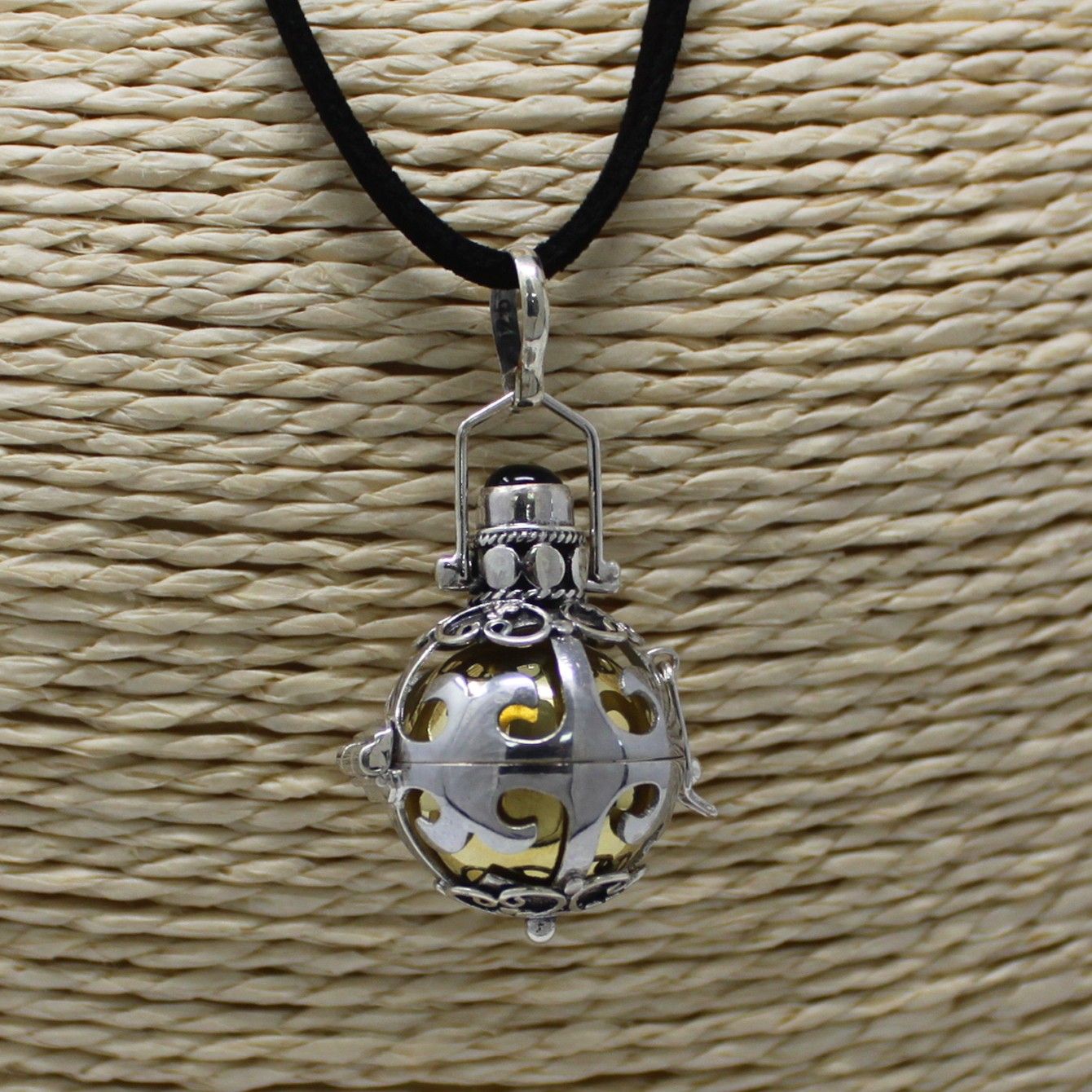 Silver Angel Bell - Dreams - 18mm - Image 2