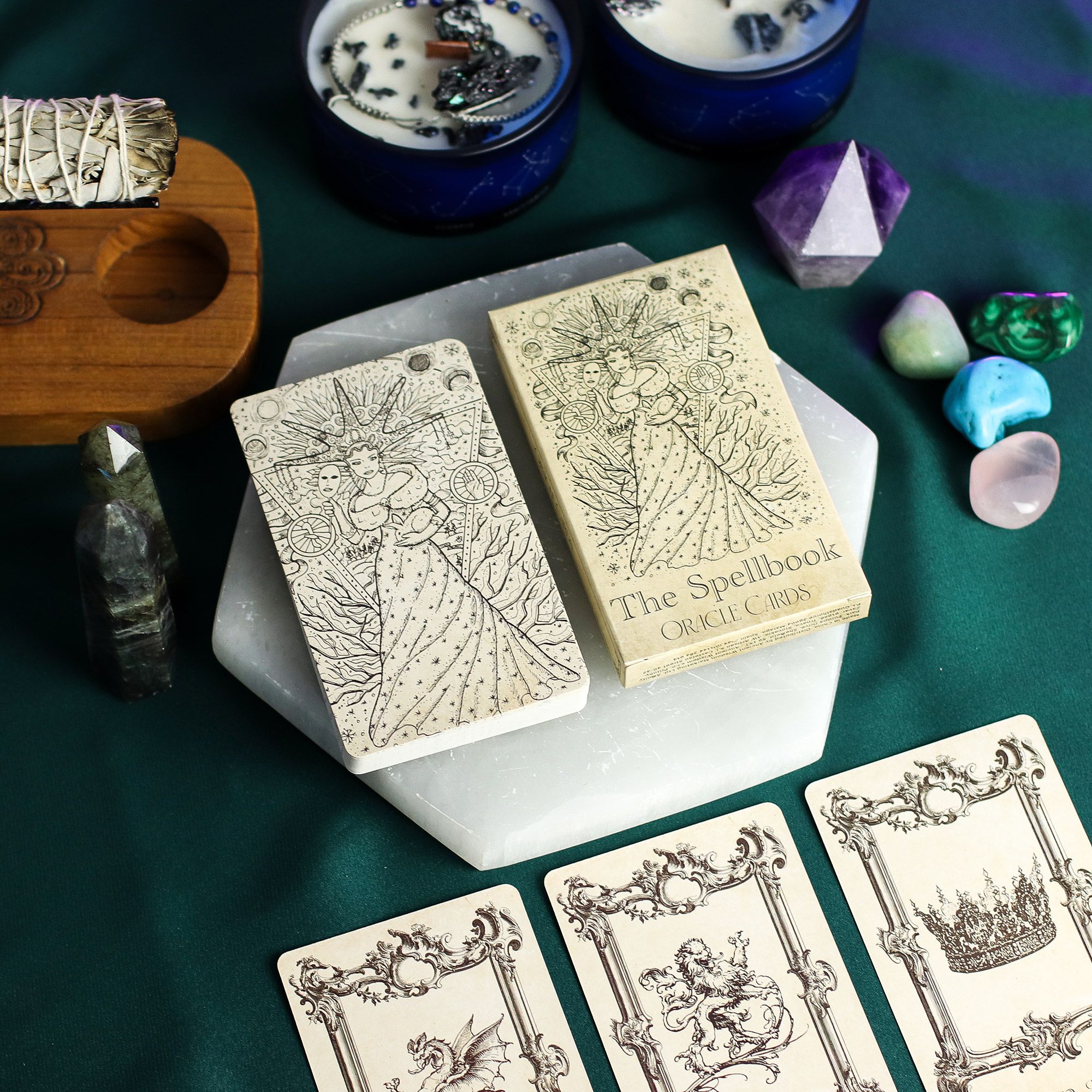 The Spellbook Oracle Cards- Witchcraft Deck - Image 4