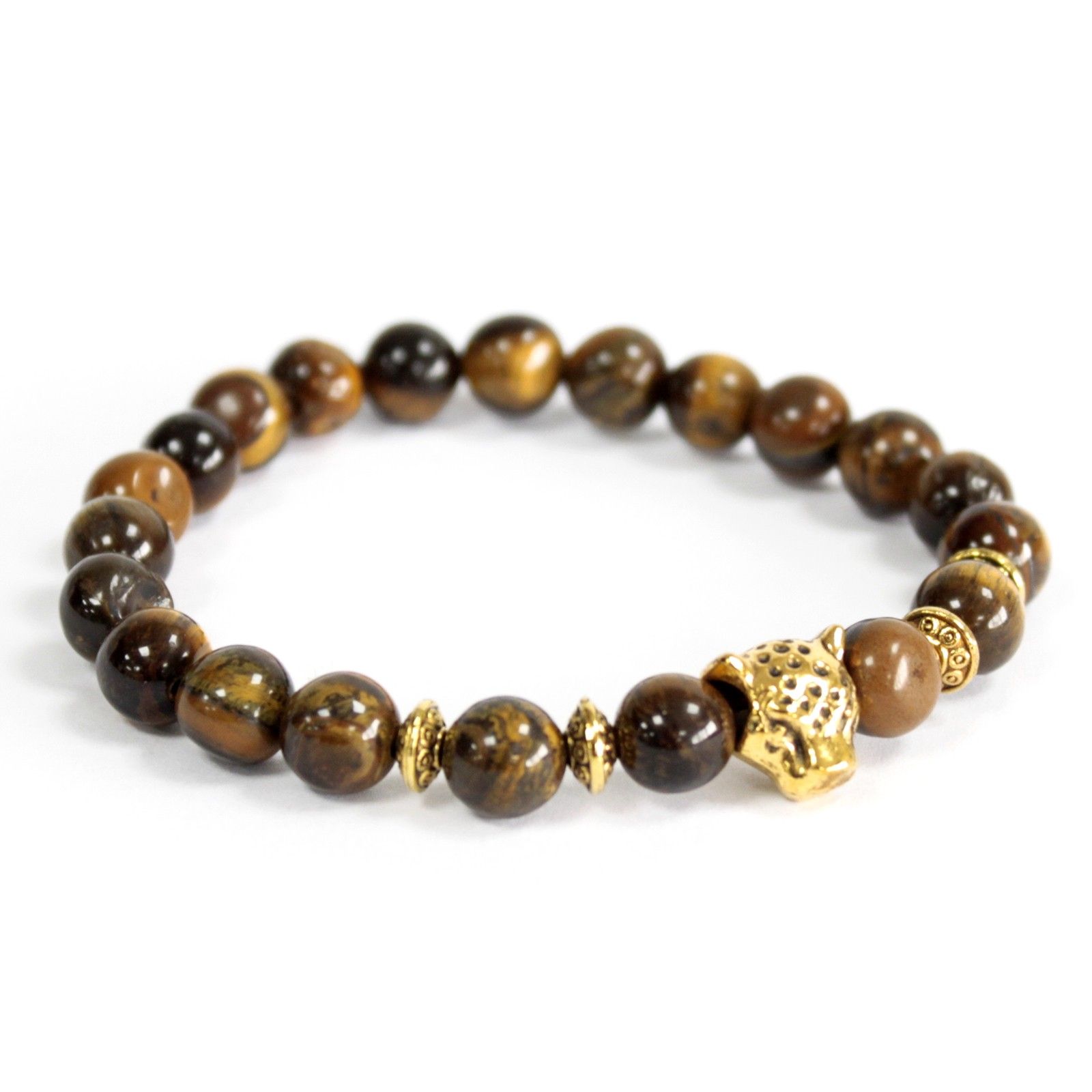 Gold Tiger / Tiger Eye - Gemstone Bracelet - Image 3