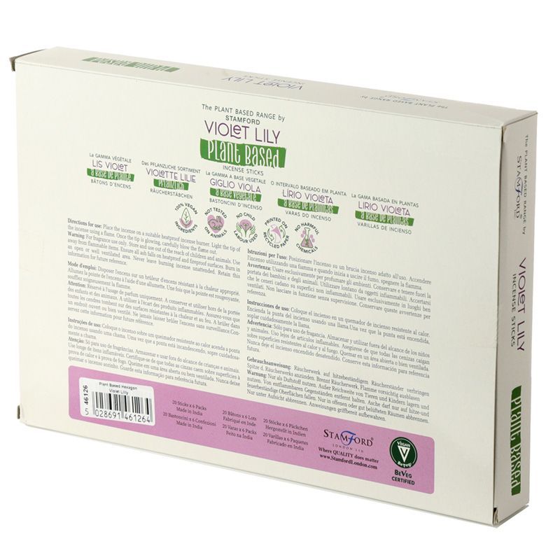 Plant Based Incense Sticks - Violet Lilly - Image 2