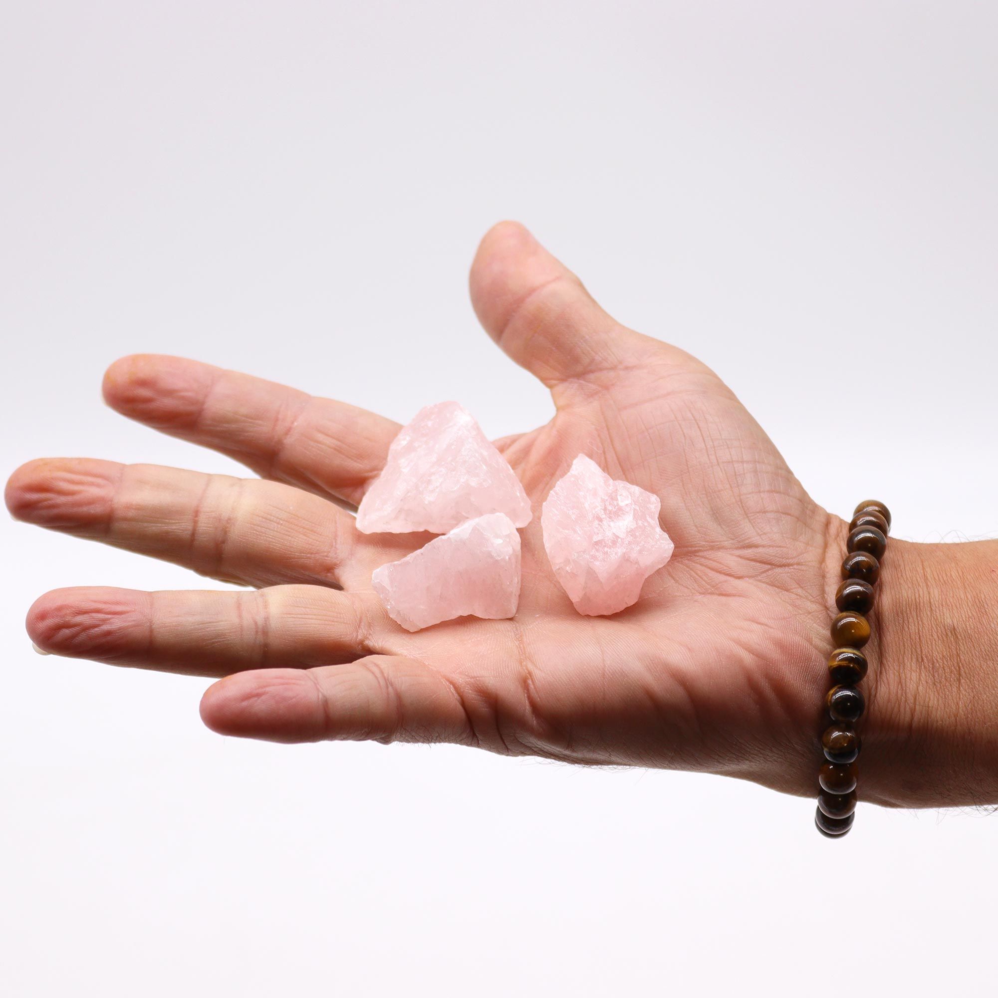 Raw Crystals (500gm) - Rose Quartz - Image 3