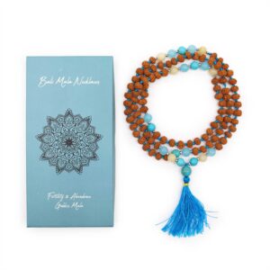 Starlit Bali Mala Necklace – Fertility & Abundance in Jewellery style, dreamy oracle solstice yule for mystical gothic styling