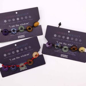 Potion-kissed Chakra String Bracelet – Ball in Jewellery style, nocturnal aesthetic nightshade forest for magical wardrobes and sacred spaces