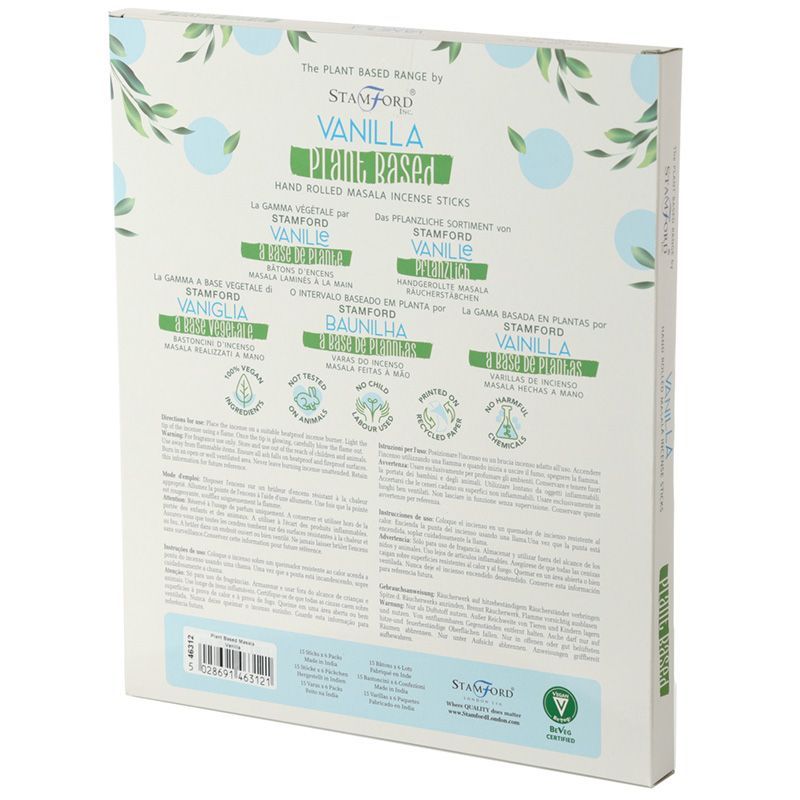 Plant Based Masala Incense Sticks - Vanilla - Image 2