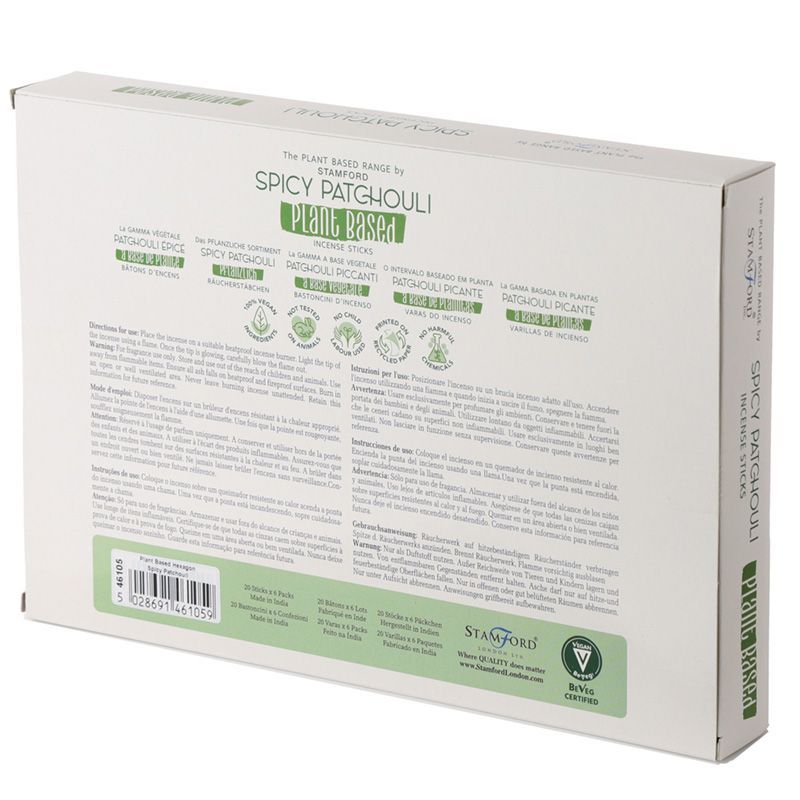 Plant Based Incense Sticks - Spicy Patchouli - Image 3