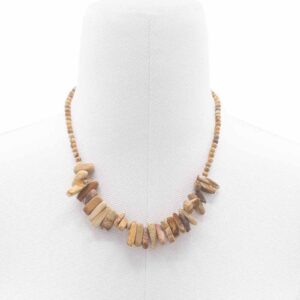 Celestial Longstone Gem Necklace – Map Stone in Jewellery style, magical mystical talisman craft for magical wardrobes and sacred spaces
