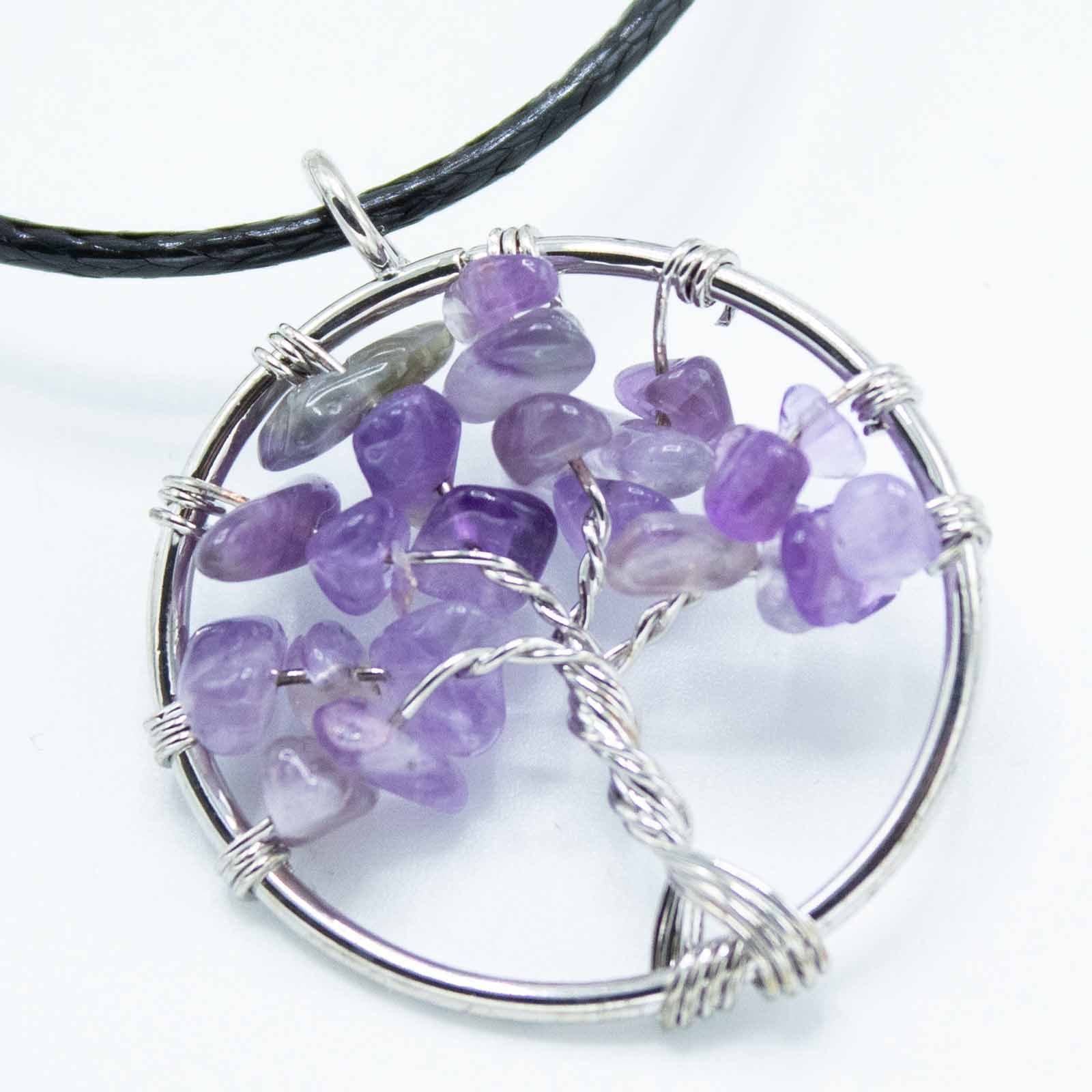Tree of Life Pendant - Amethyst - Image 3