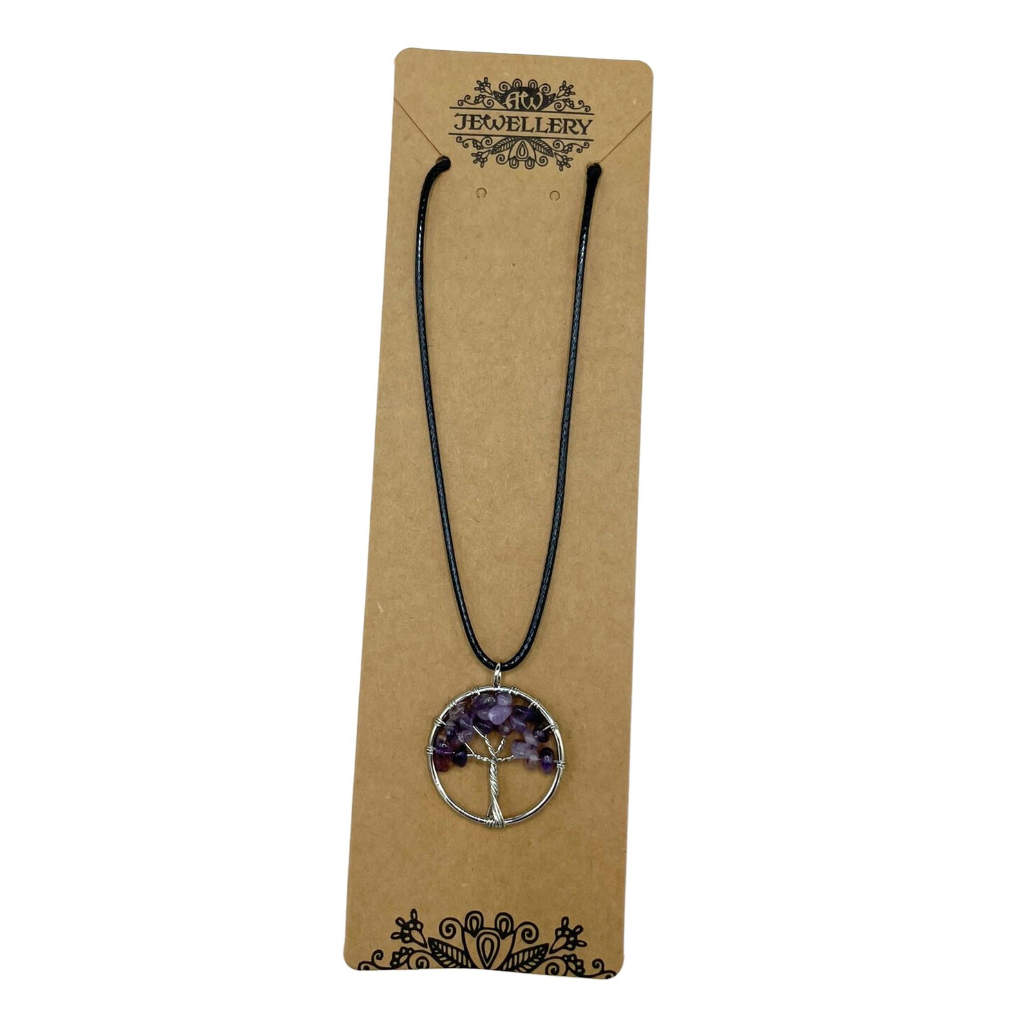 Tree of Life Pendant - Amethyst - Image 4