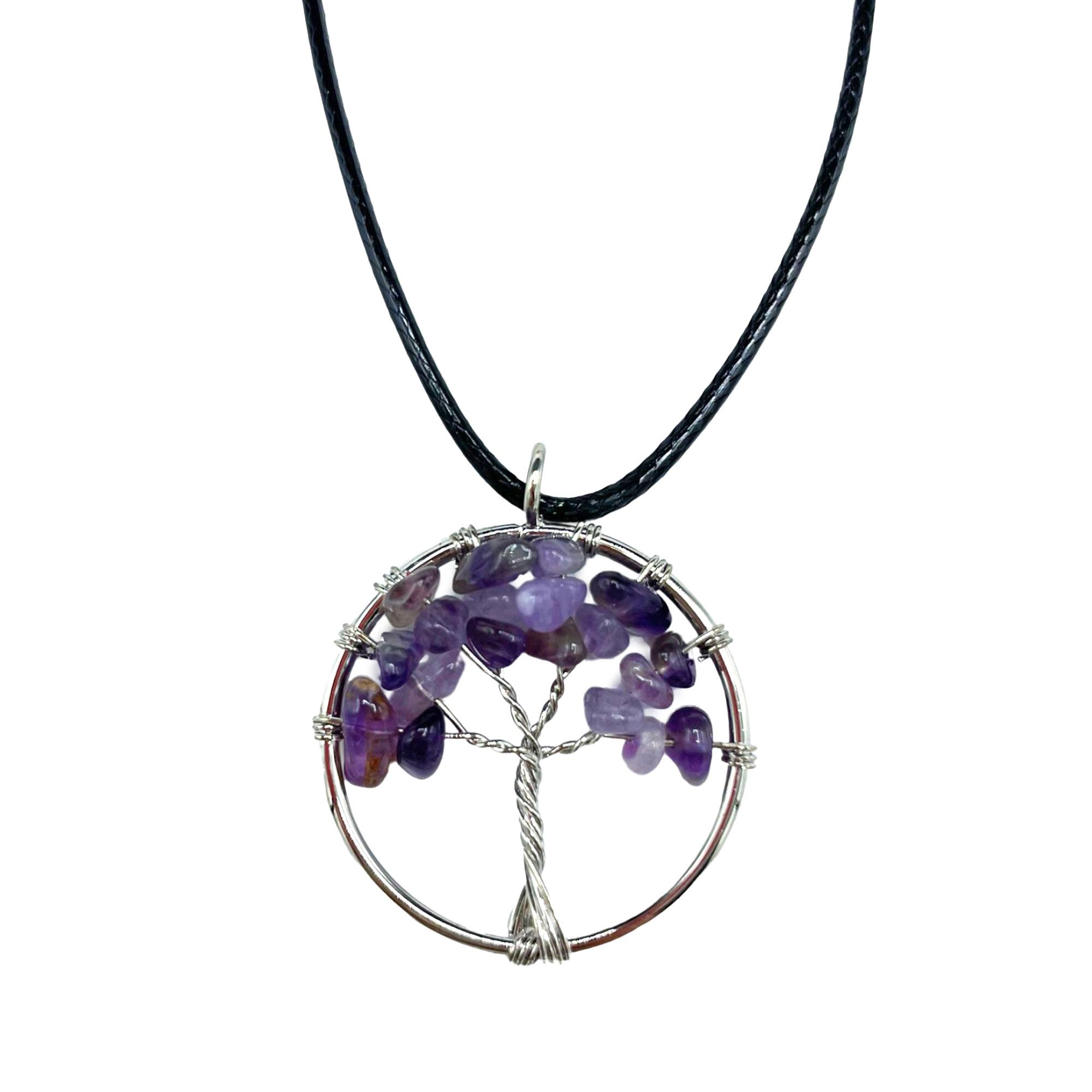 Tree of Life Pendant - Amethyst - Image 5