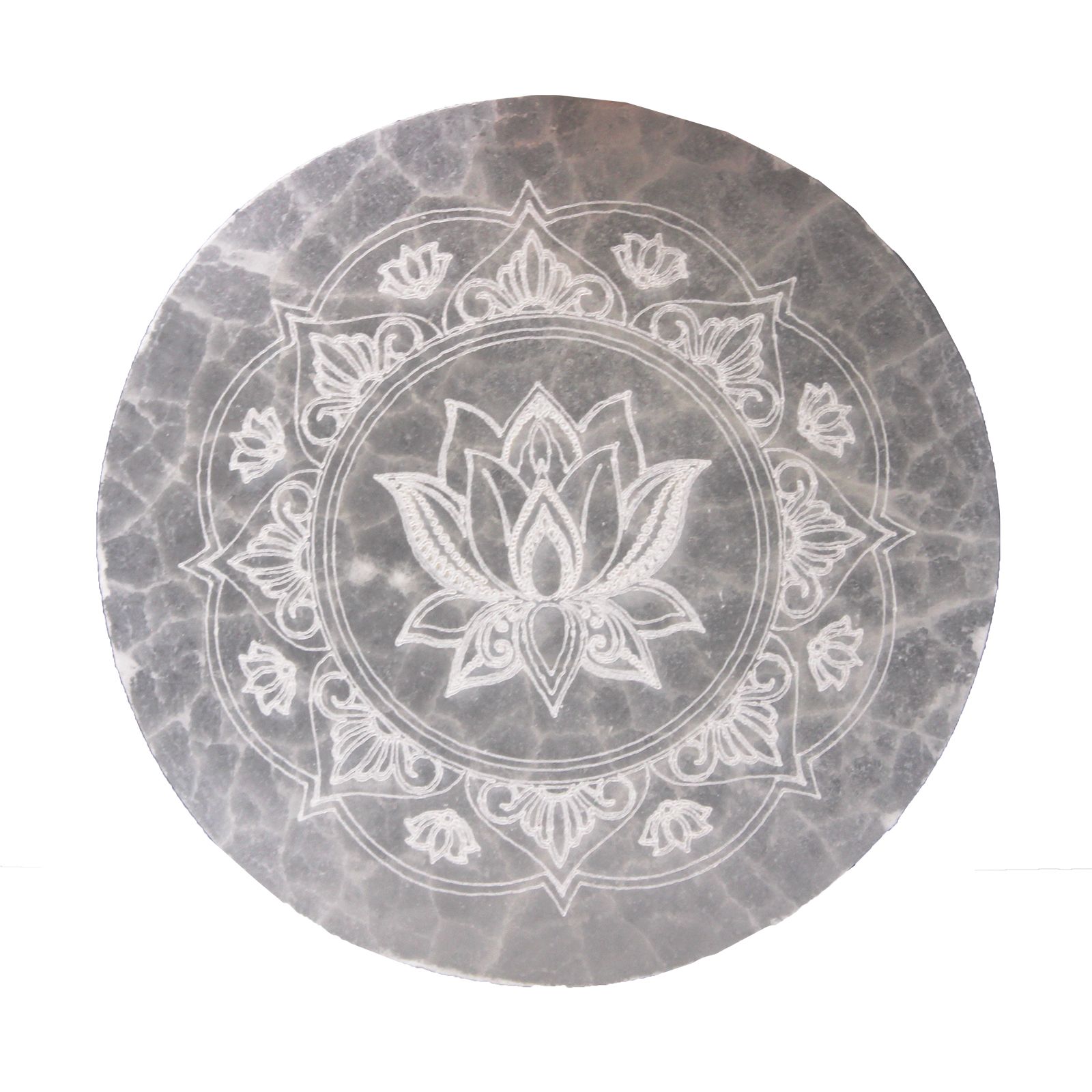 Medium Charging Plate 10cm - Lotus Mandala - Image 2